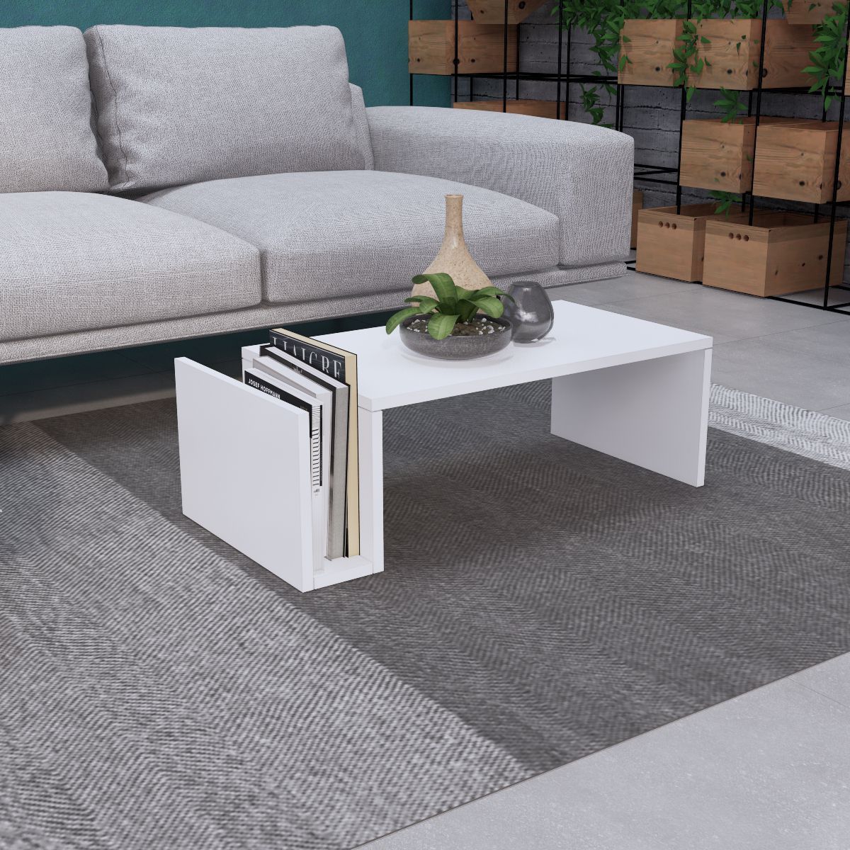 MOVENDA - Mesa de Centro Ipe Movenda Blanco