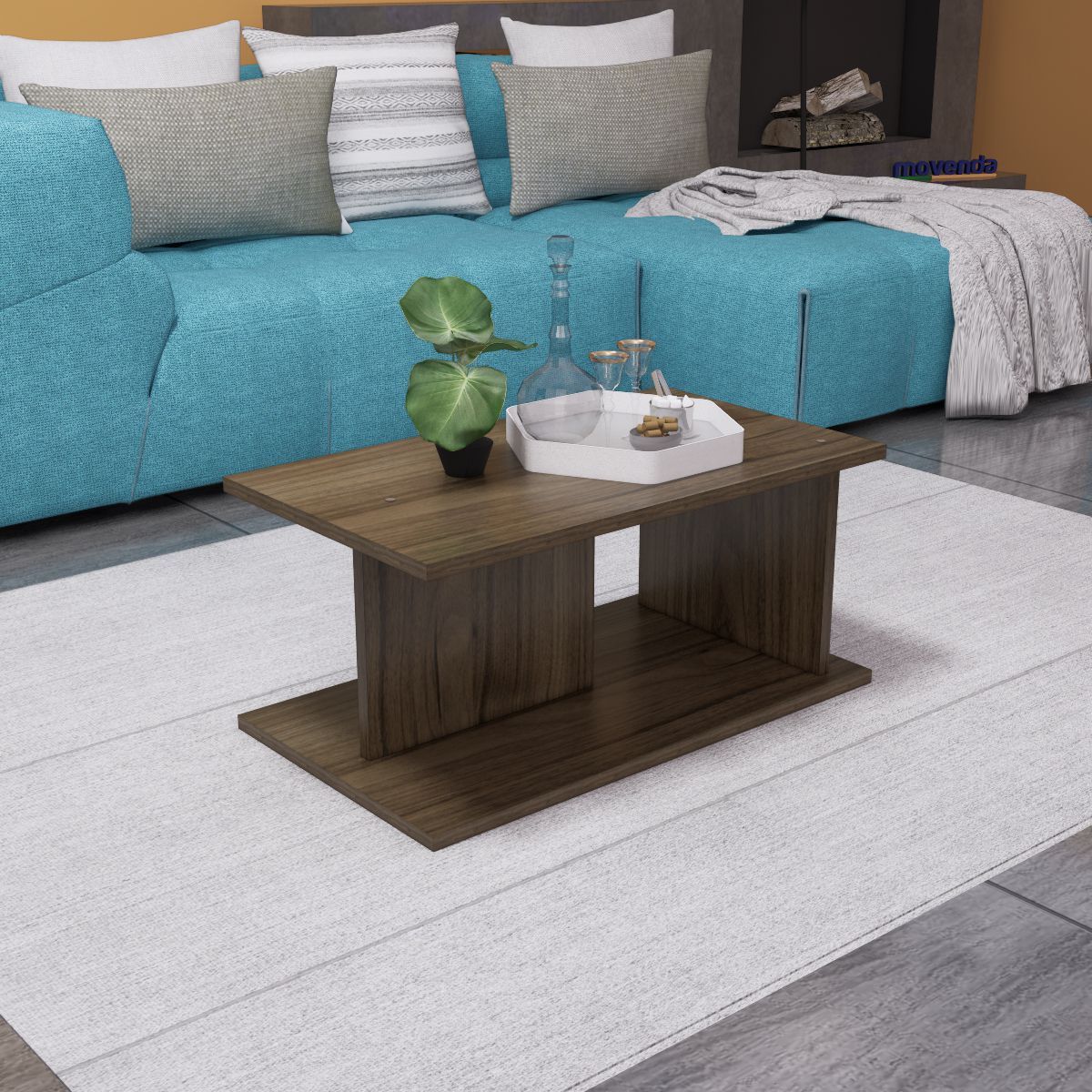 MOVENDA - Mesa de Centro Violeta Movenda Gales