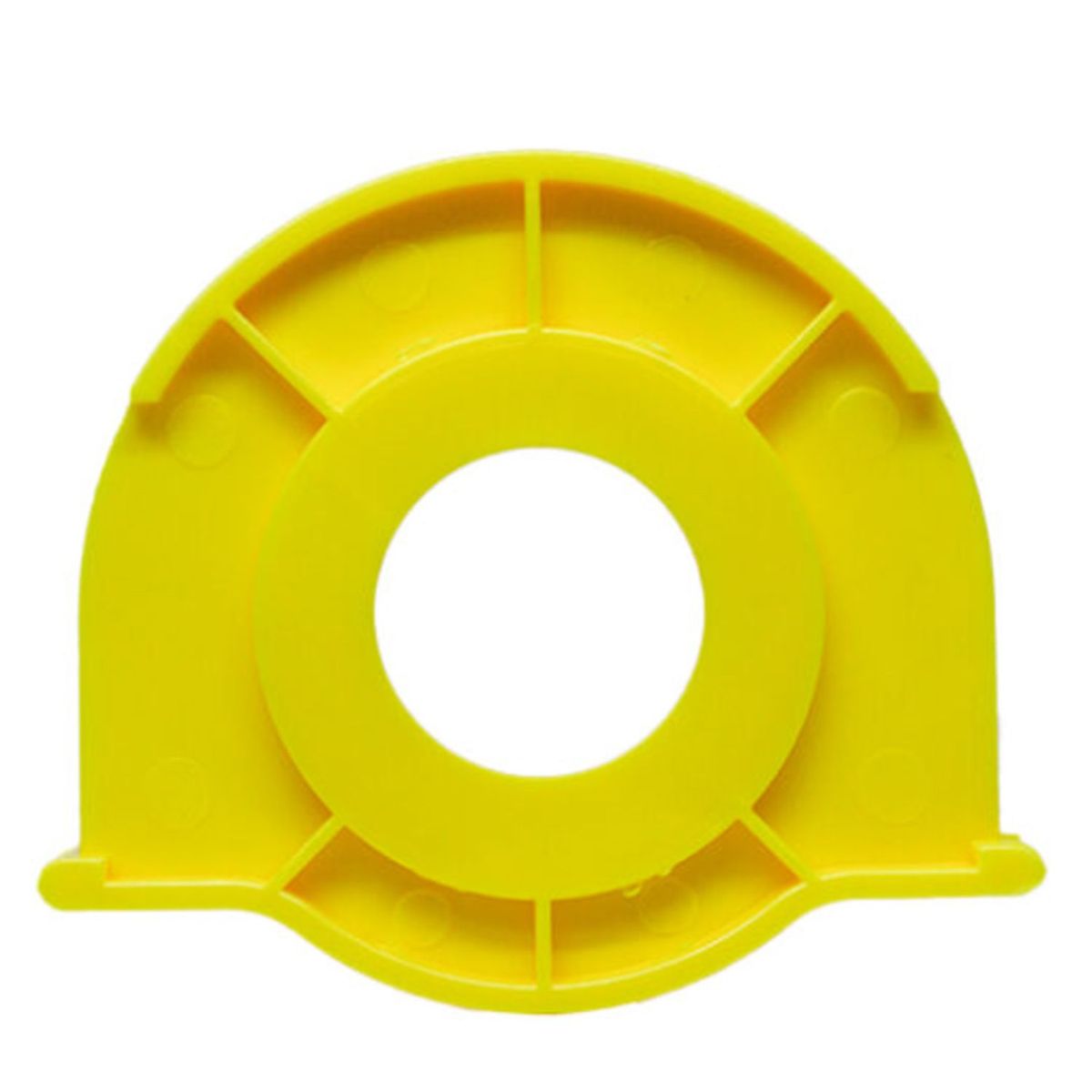 LOTO MASTER - GUARDA DE PROTECCIÓN PARA BOTÓN DE PARADA DE EMERGENCIA 69x59x32  COLOR AMARILLO