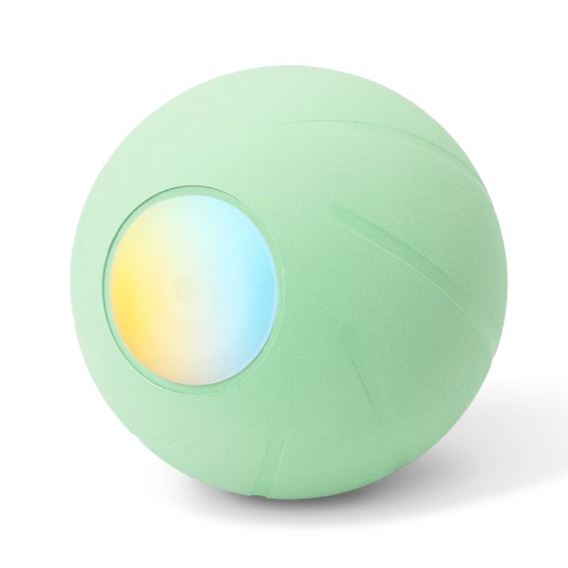 CHEERBLE - Pelota PE Interactiva para Perros Verde