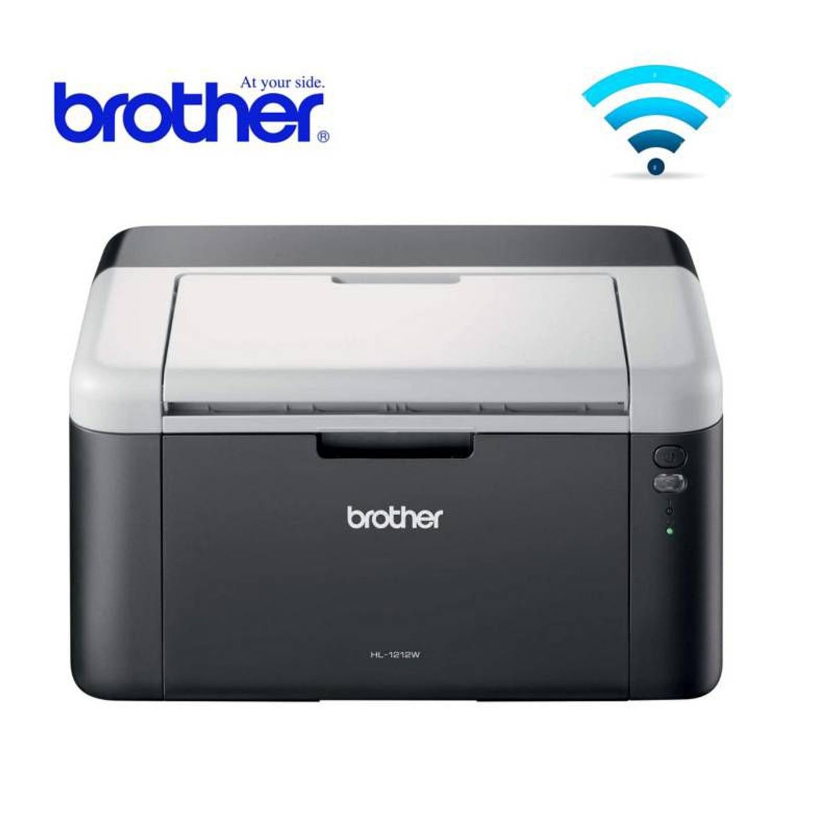 BROTHER - Impresora Brother HL-1212W laser monocromática Wifi