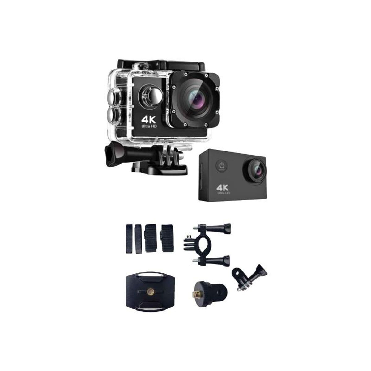 PREMIUM - Camara Deportiva Ultra Hd 4k 16 Mp Wifi Acuatica Gopro Sport