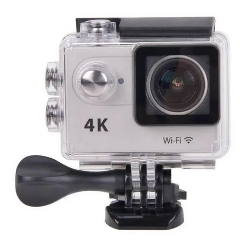 GENERICO - Camara Deportiva Ultra Hd 4k 16 Mp Wifi Acuatica con accesorios Sport
