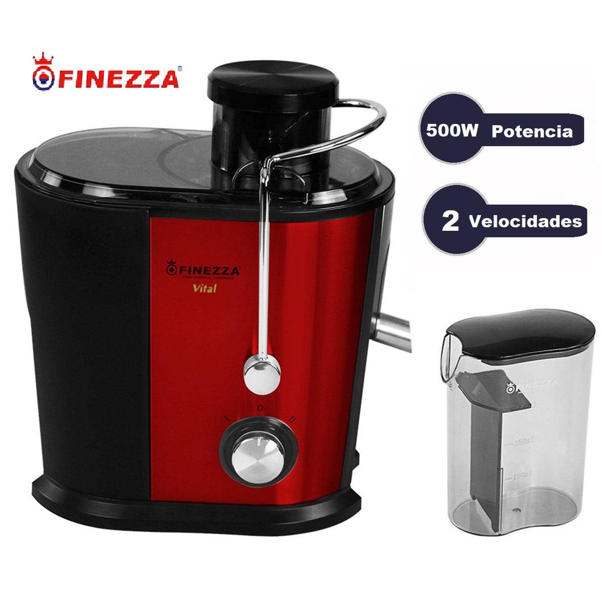 FINEZZA - Extractor de Jugo Finezza FZ-6096EX 500 watts