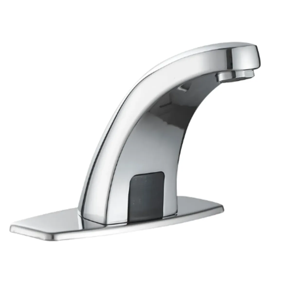 GENERICO - LLAVE DE LAVATORIO CON SENSOR AUTOMÁTICO CROMADO SF01