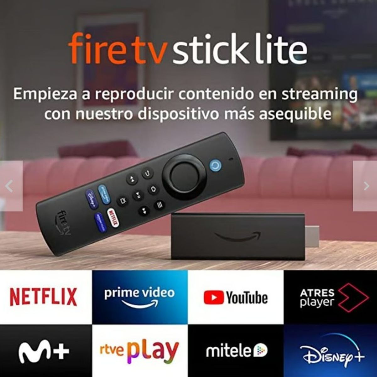 AMAZON - FIRE TV STICK LITE  AMAZON DISPOSITIVO DE STREAMING