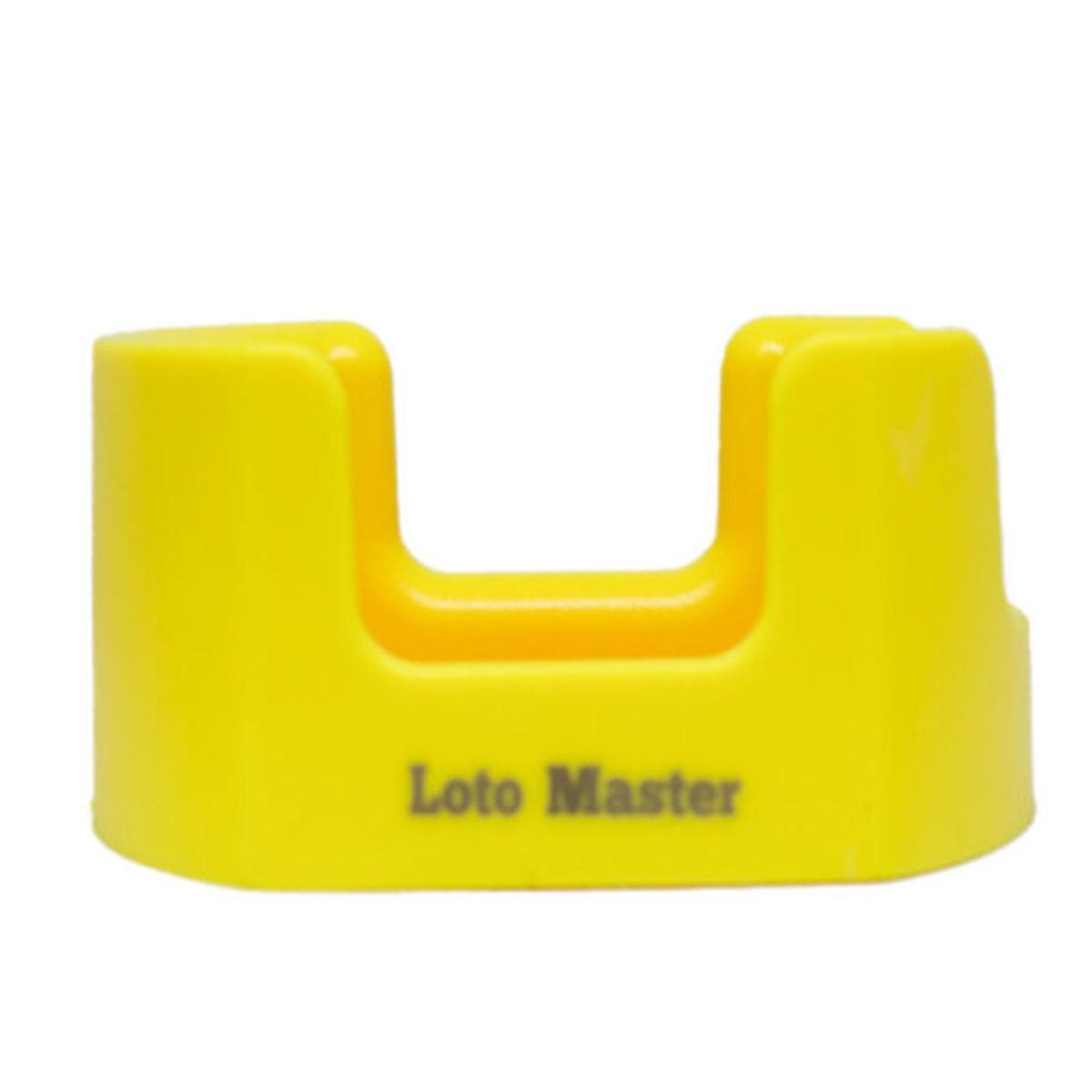 LOTO MASTER - GUARDA DE PROTECCIÓN PARA BOTÓN DE PARADA DE EMERGENCIA COLOR AMARILLO