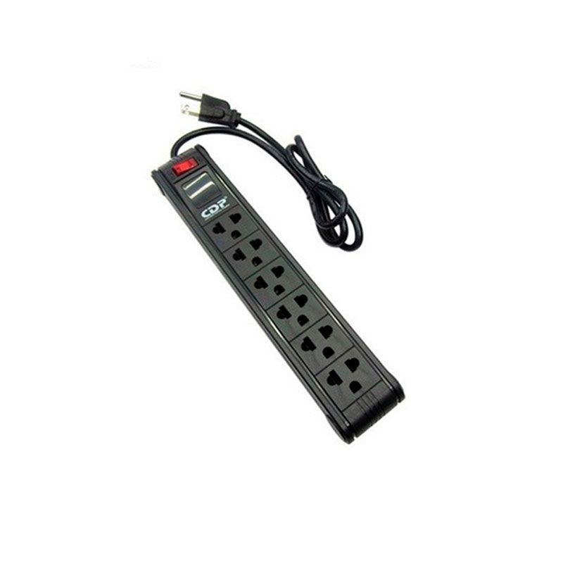 CDP - SUPRESOR DE PICOS CDP R-SS6I 6 TOMAS BLACK 220V