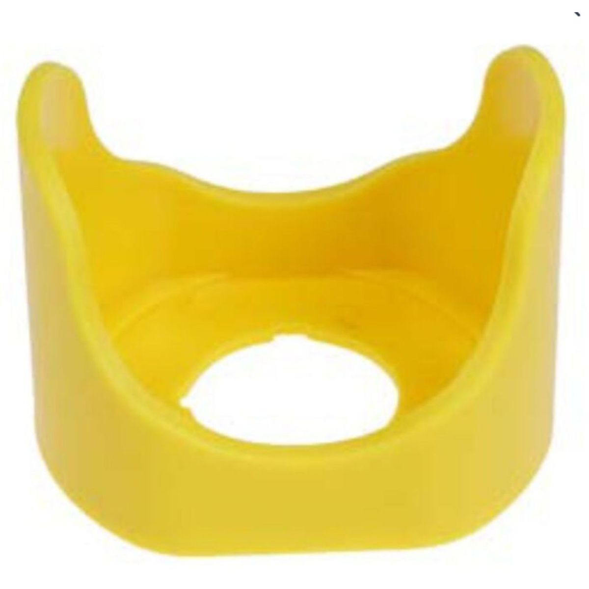 LOTO MASTER - GUARDA DE PROTECCIÓN PARA BOTÓN DE PARADA DE EMERGENCIA COLOR AMARILLO