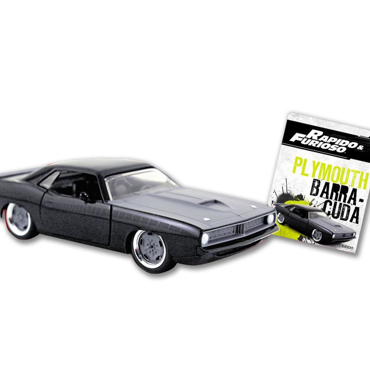 JADA TOYS - Autos Rápidos y Furiosos - Lettys Plymouth Barracuda