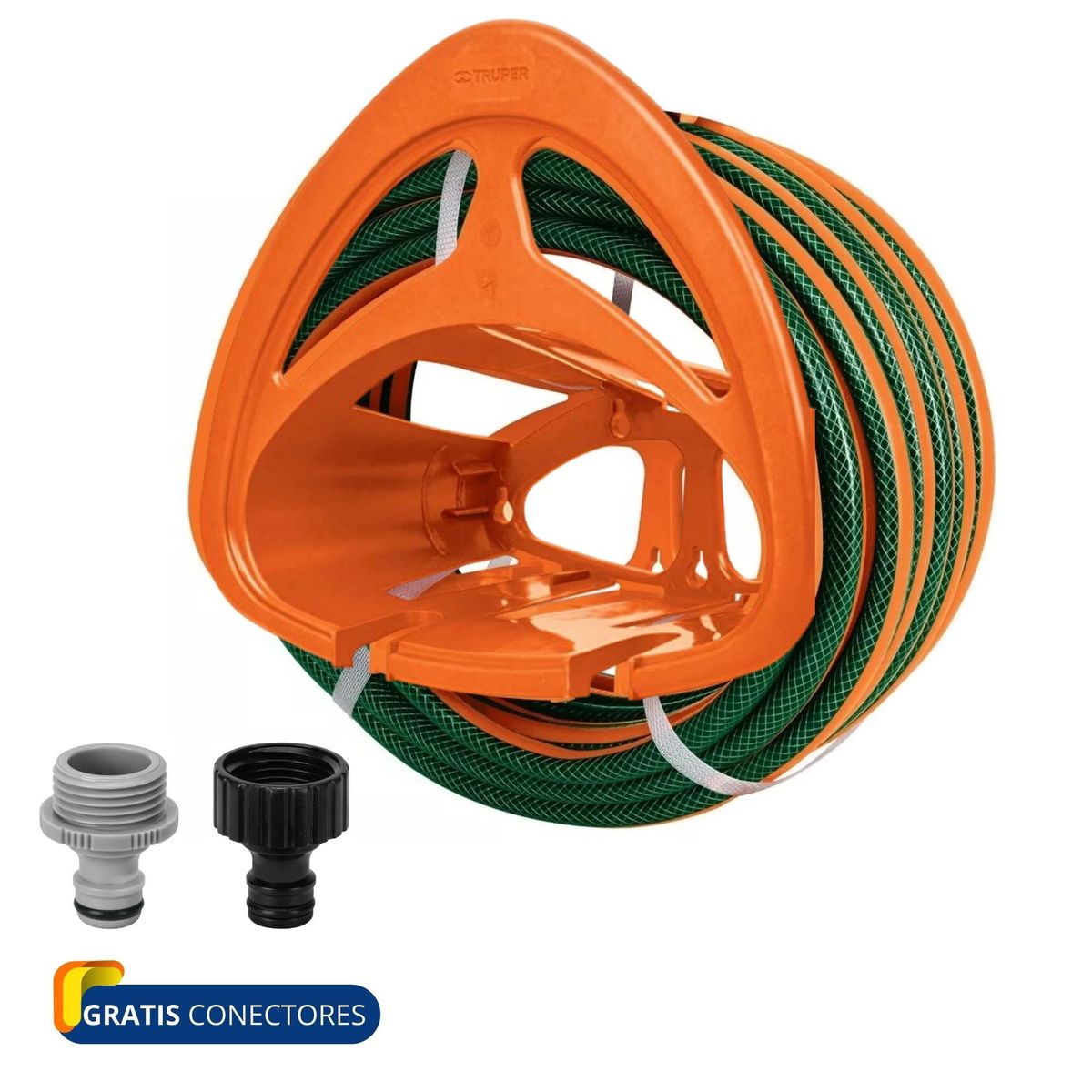 TRUPER - Combo manguera de riego 10m y portamanguera