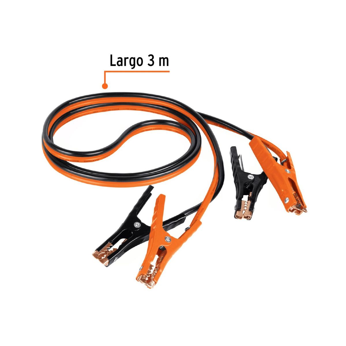 TRUPER - Combo Cable Pasa Corriente Linterna y Triangulo de Seguridad