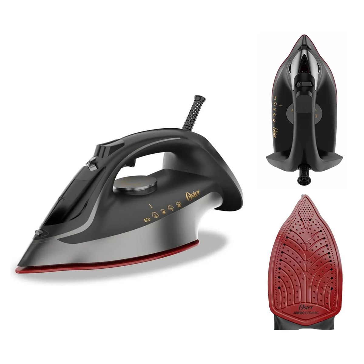 OSTER - Plancha de vapor Oster GCSTAC6953 tecnologia aerocerámica 2200 W