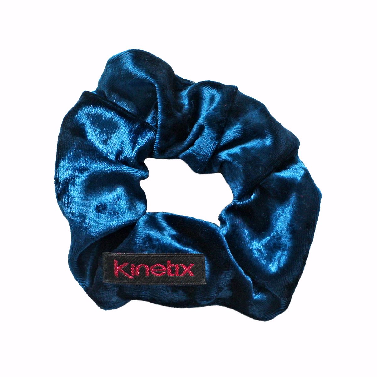 KINETIX - Scrunchie Collete Kinetix Velvet Peacock Accesorio Mujer