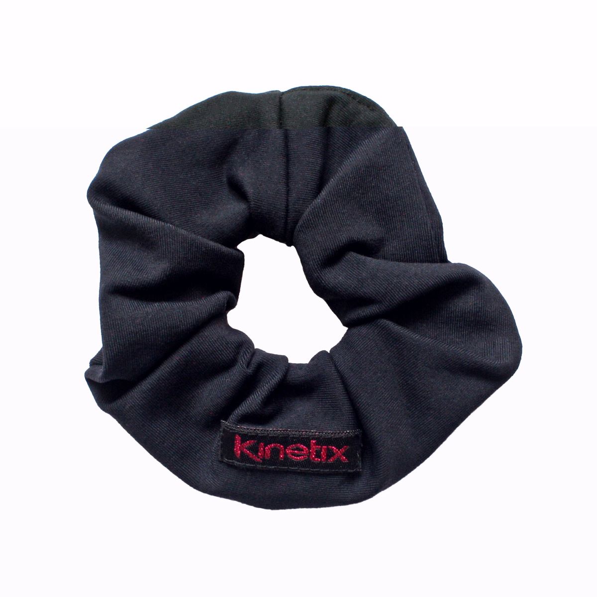 KINETIX - Scrunchie Collete Kinetix Supplex Negro Accesorio Mujer