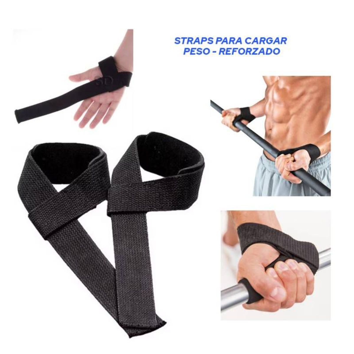 GENERICO - Straps Para Cargar Antideslizante Peso