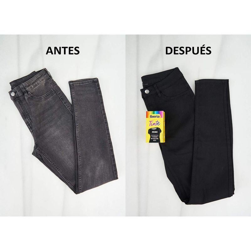 Tinte Para Teñir Ropa tela De Color Negro intenso GENERICO