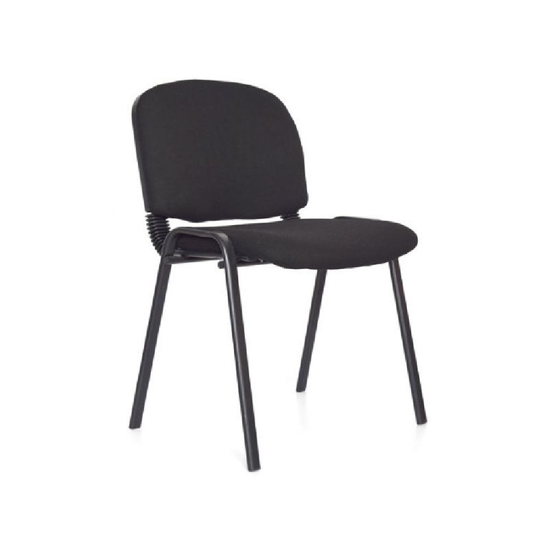 MOBELART - Silla de Oficina Visita Isósceles Negro möbelArt