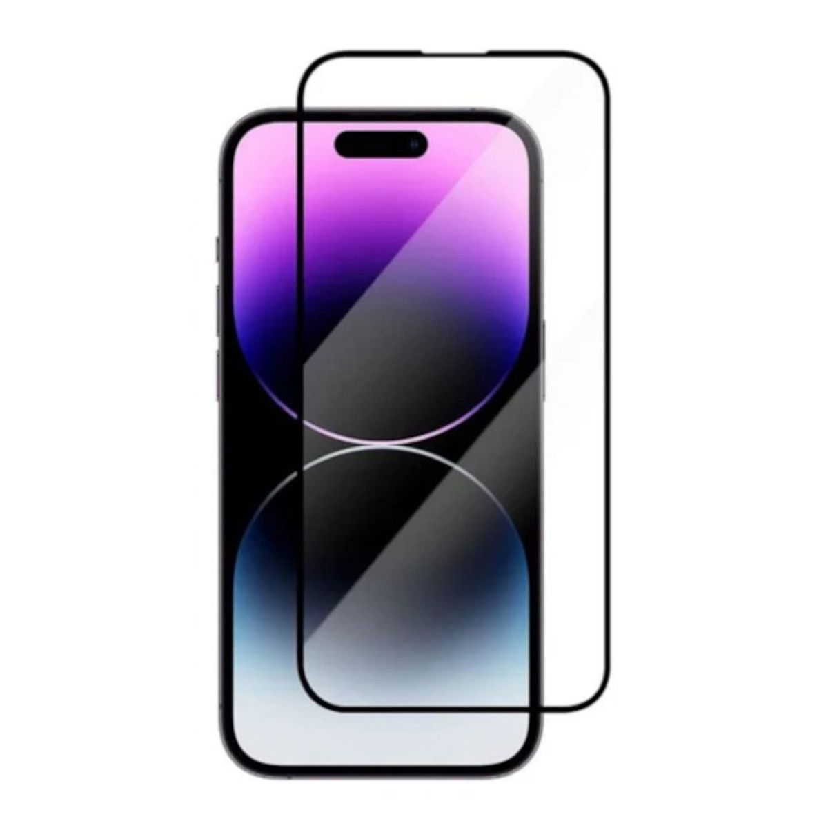 GENERICO - Protector de Pantalla para iPhone 14 Pro Transparente de Vidrio 10D