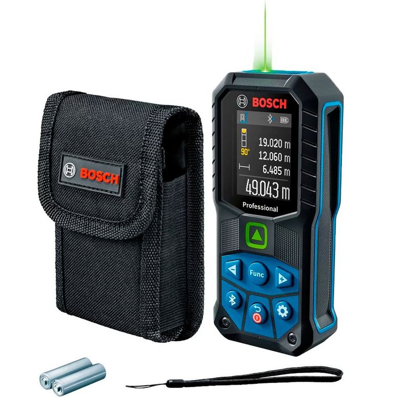 BOSCH - Medidor de Distancia Laser Telemetro Bosch GLM 50-27 CG 50m Bluetooth