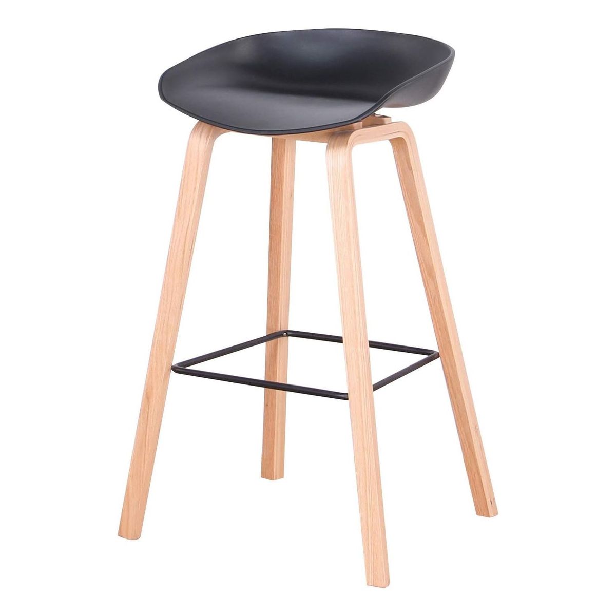 VENTITAS HOME - Banco Bar Nórdico Paolo Ventitas Home Negro