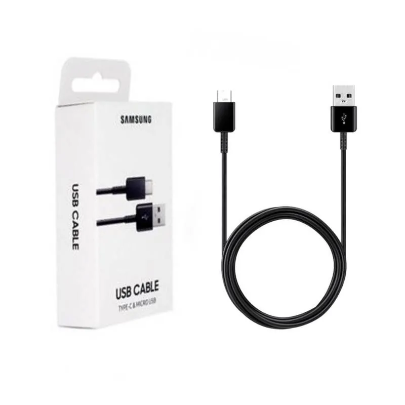 SAMSUNG - Cable Cargador Premium Samsung USB a Tipo C Negro