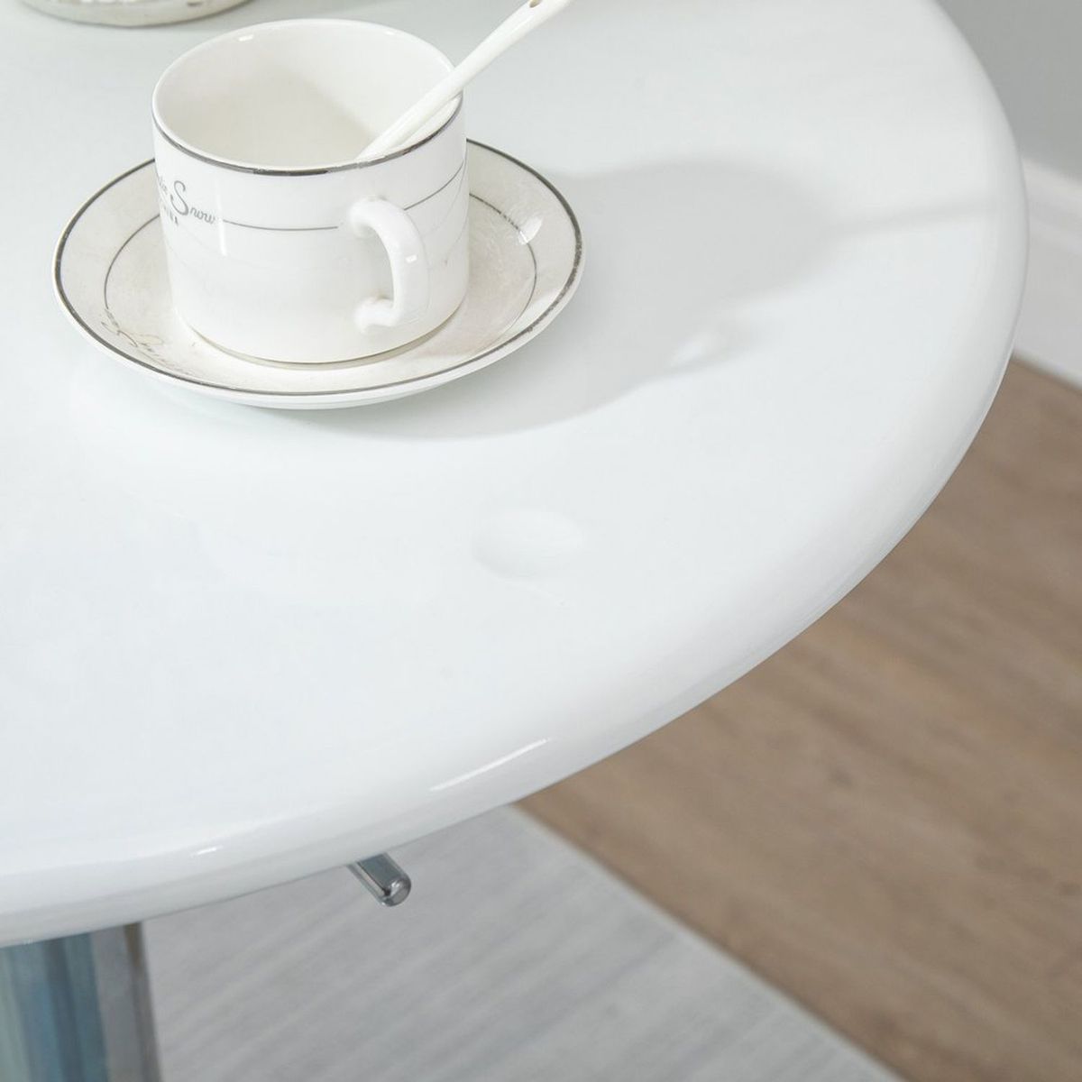 VENTITAS HOME - Mesa BarTerraza Regulable Denim Ventitas Home Blanco