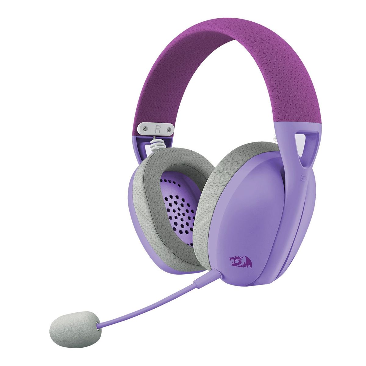 REDRAGON - Auriculares Redragon Ire Wireless H848 PURPLE