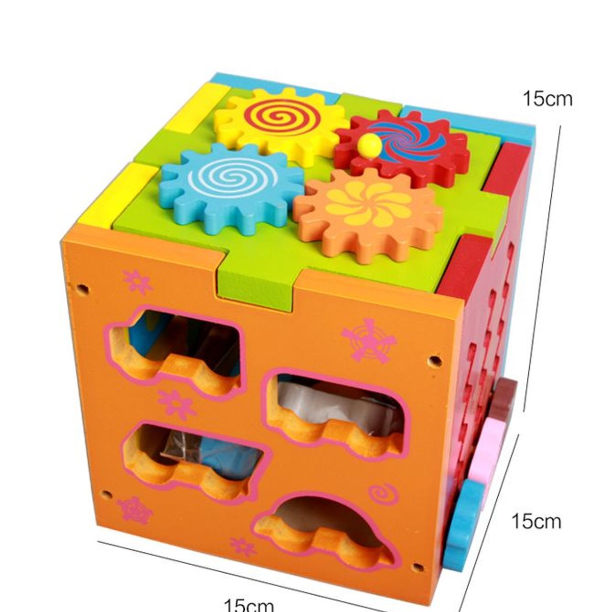 GENERICO - BLOQUES EDUCATIVOS DE MADERA MULTIFUNCIONAL MONTESSORI