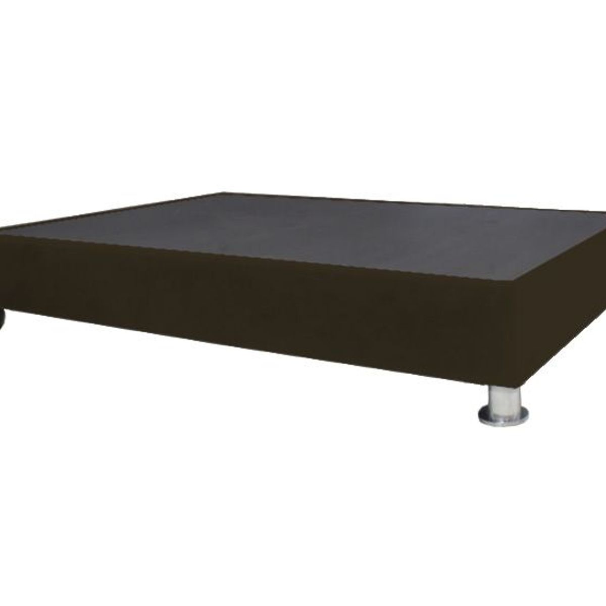 BARAKA HOME - Base De Cama Luton con Ruedas 2 plz - Chocolate
