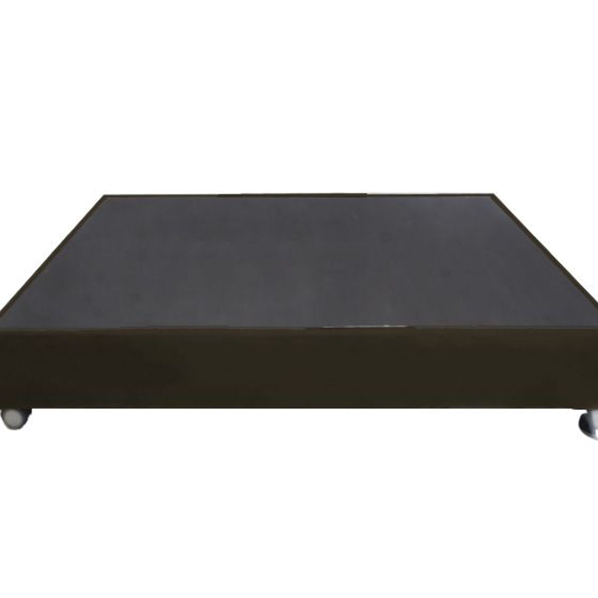 BARAKA HOME - Base De Cama Luton con Ruedas 2 plz - Chocolate