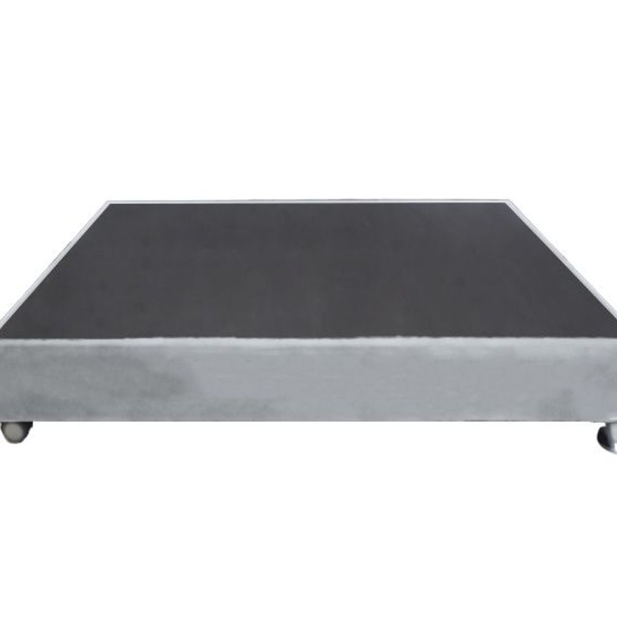 BARAKA HOME - Base De Cama Luton con Ruedas 2 plz - Gris Claro