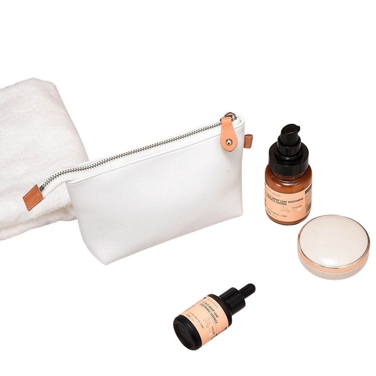 ARMUZ - Neceser de cuero Vacuno Porta cosméticos 2023