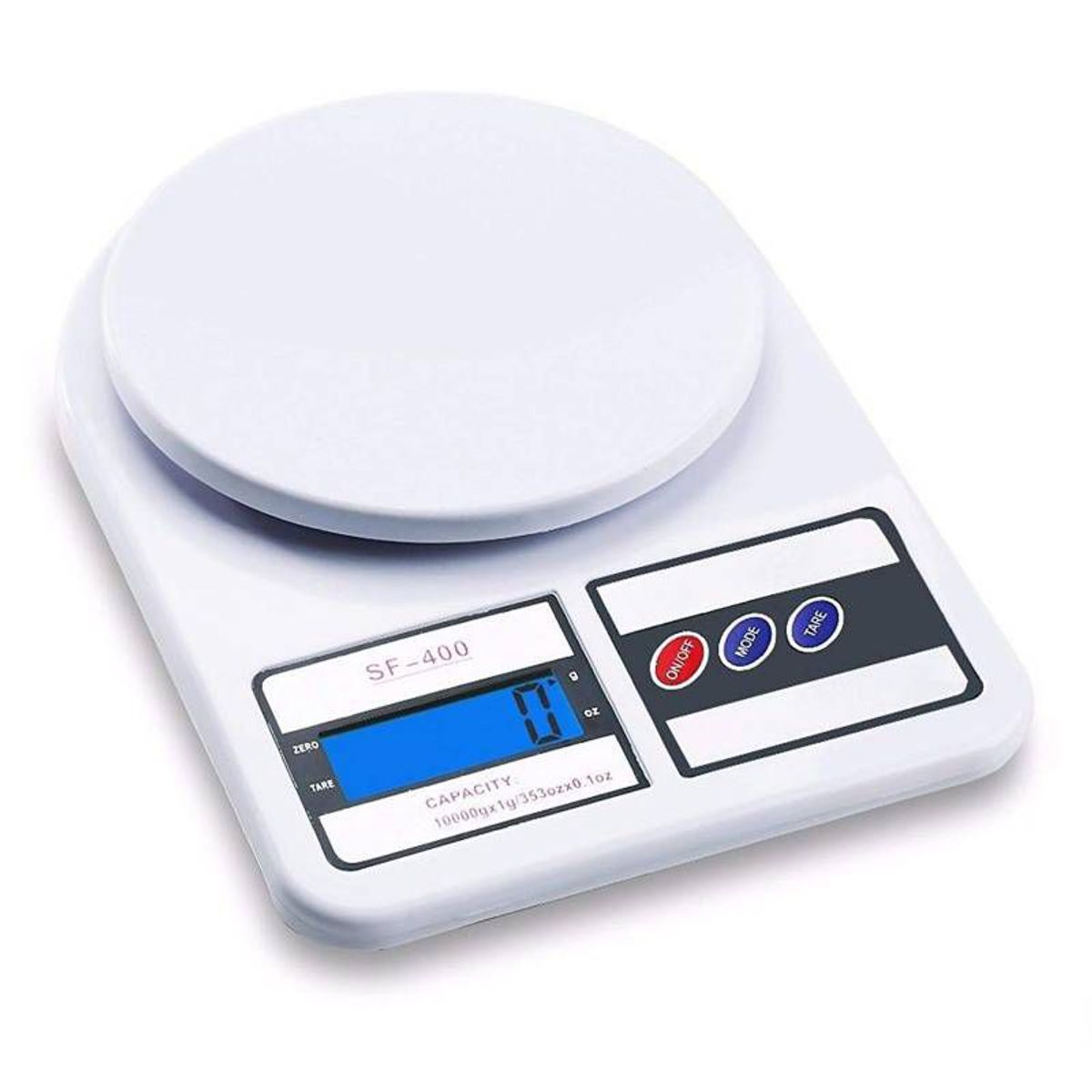 GENERICO - Balanza Electrónica Digital 10kg Sf-400 para Comida y Joyas