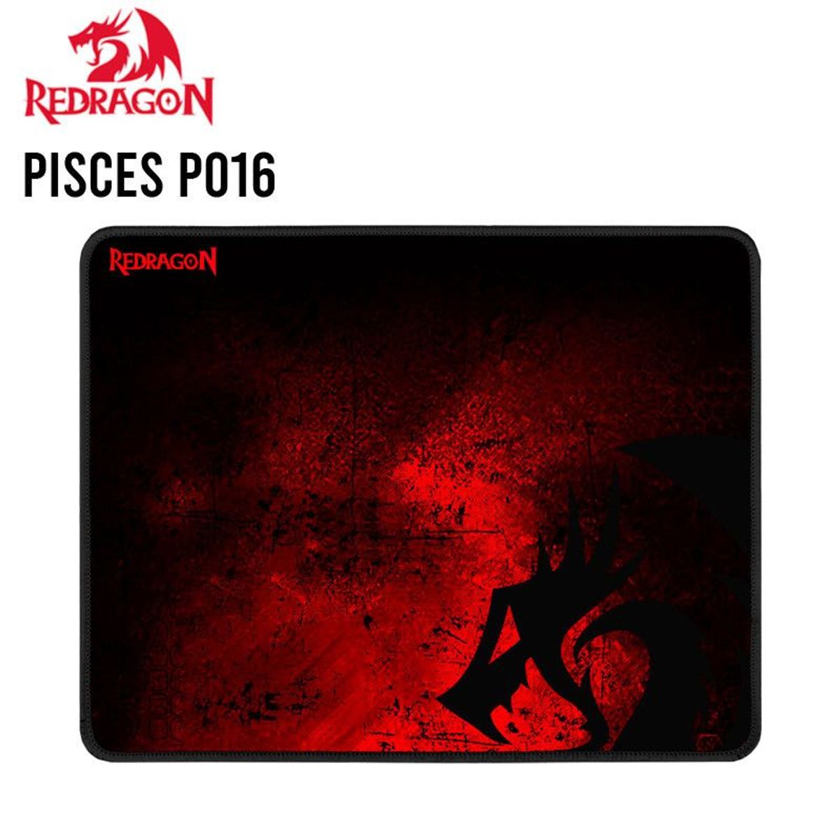 REDRAGON - MOUSE PAD ANTIDESLIZANTE GAMER MARCA REDRAGON PISCES P016 33 X 26 CM