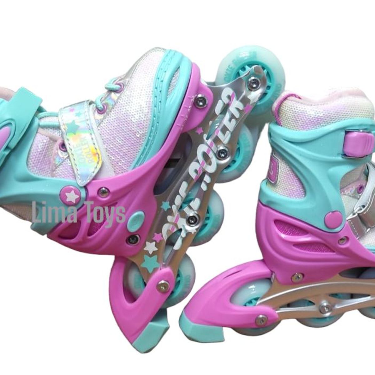 GENERICO - PATIN LINEAL OXIE ROLLER VERDE TALLA S