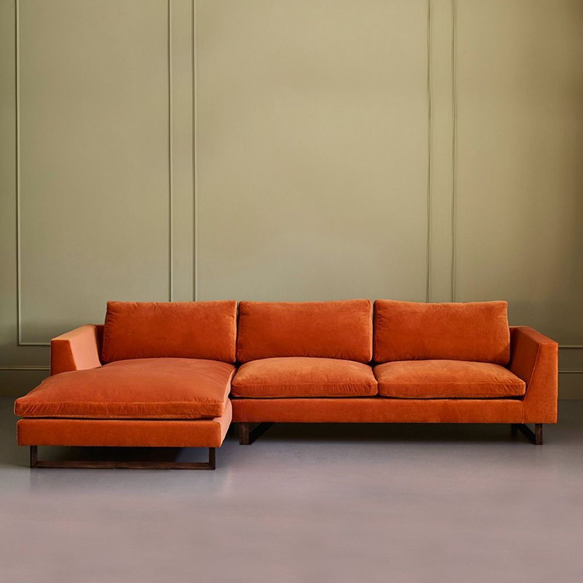 HOME PREMIUM - SECCIONAL IZQUIERDO VERONICA NARANJA