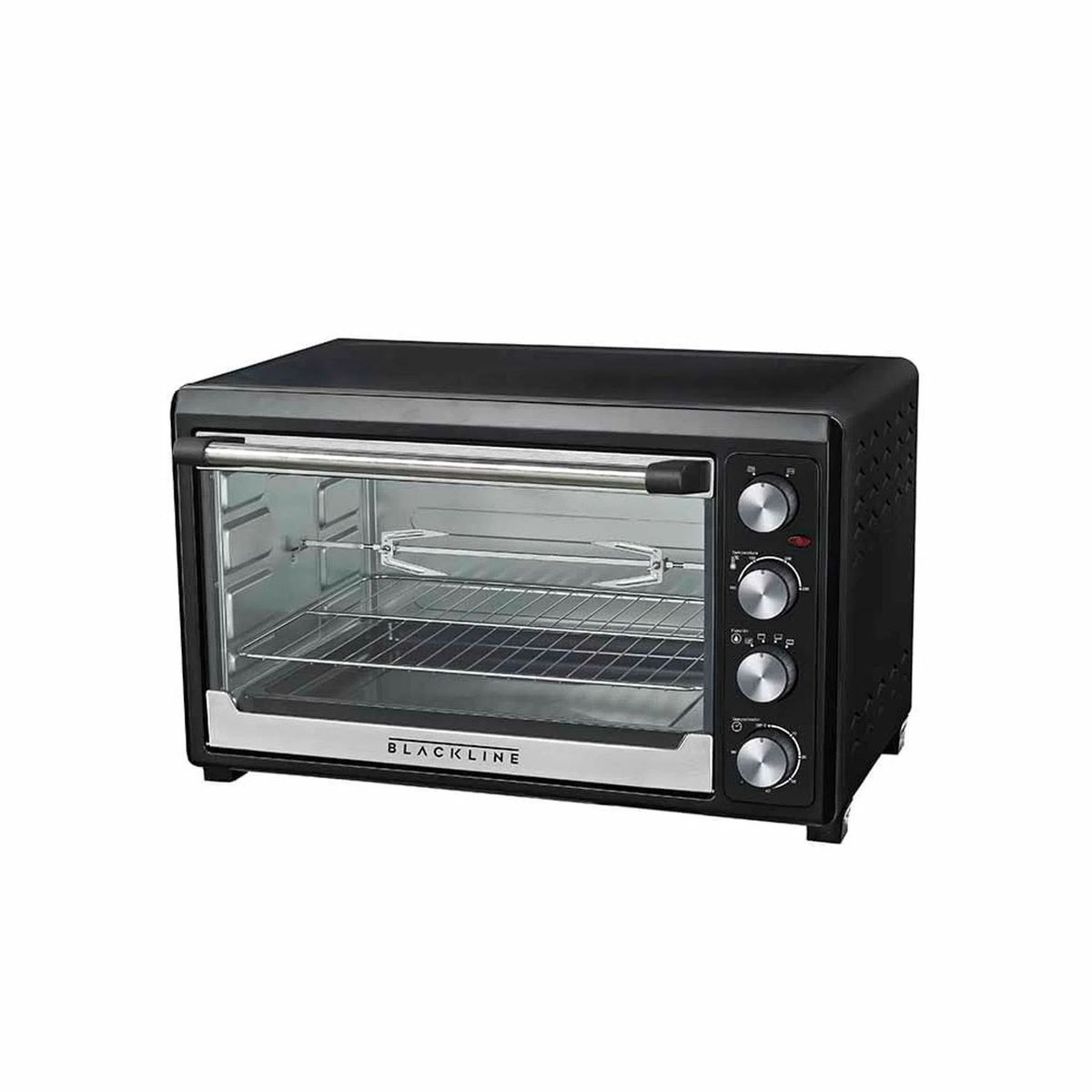 BLACKLINE - Horno Eléctrico 60L BLACKLINE GR60A NEGRO