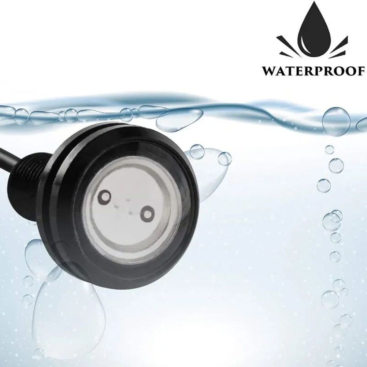 GENERICO - Led Ojos De Aguila BLANCO Alto Brillo Auto camione tamoto