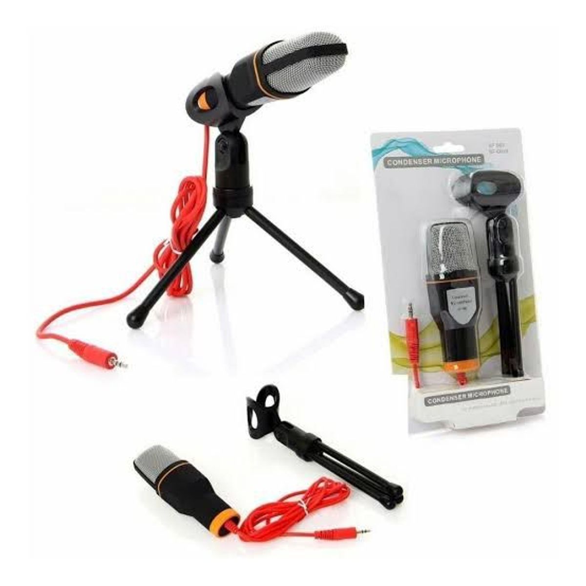 OEM - Micrófono Condensador Profesional Pc Laptop Celular Youtuber