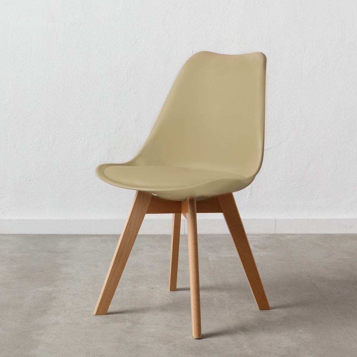 VENTITAS HOME - Silla de Comedor Nórdica Larizza Ventitas Home Beige