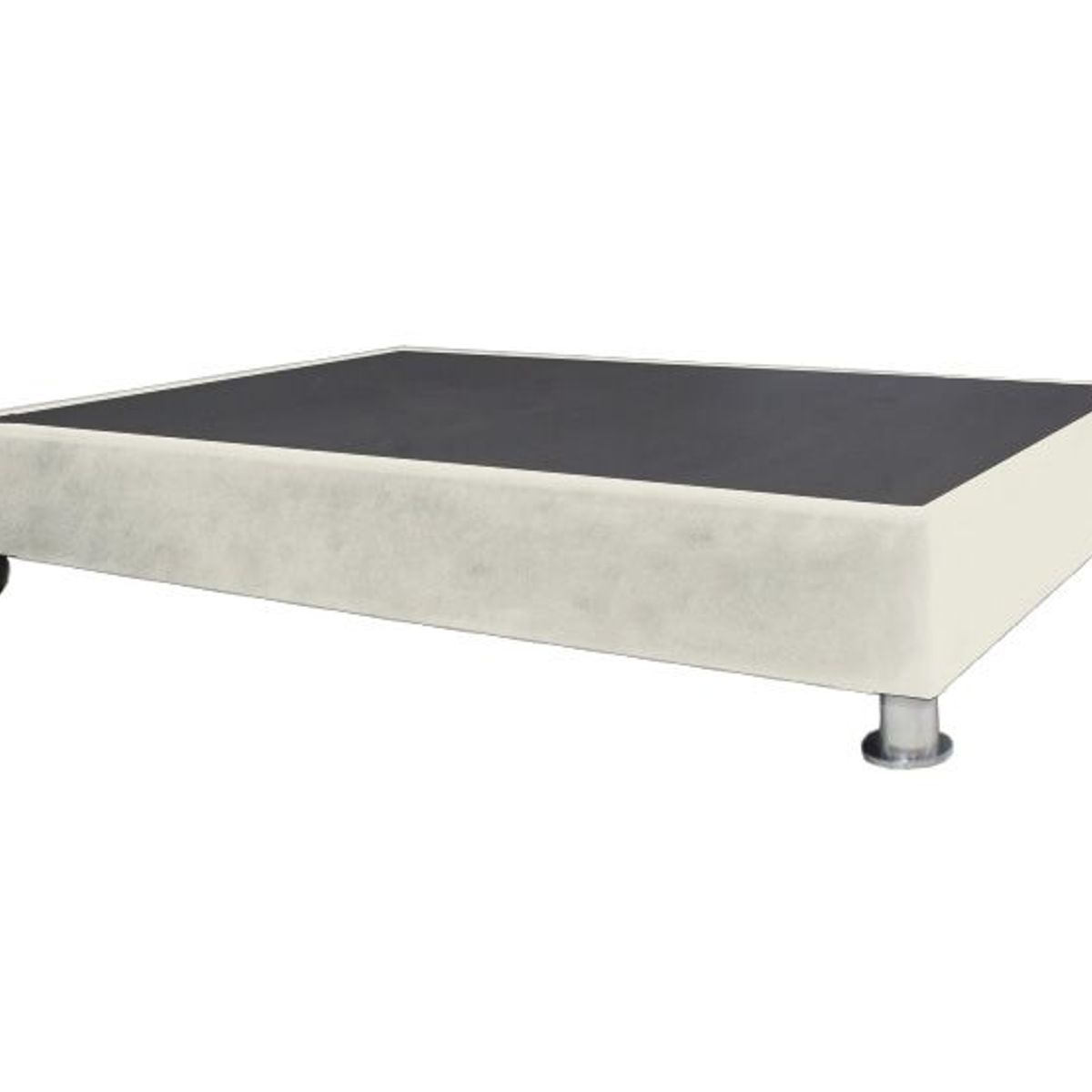 BARAKA HOME - Base De Cama Luton con Ruedas 1.5 plz - Ivory