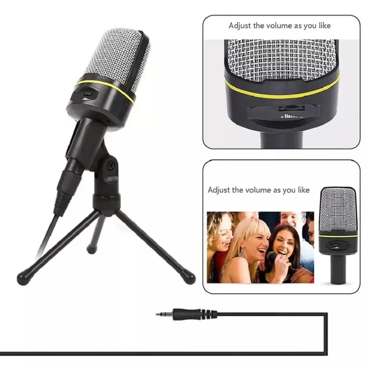 OEM - Micrófono Condensador para Youtuber Grabación de Voz Vlog y Más