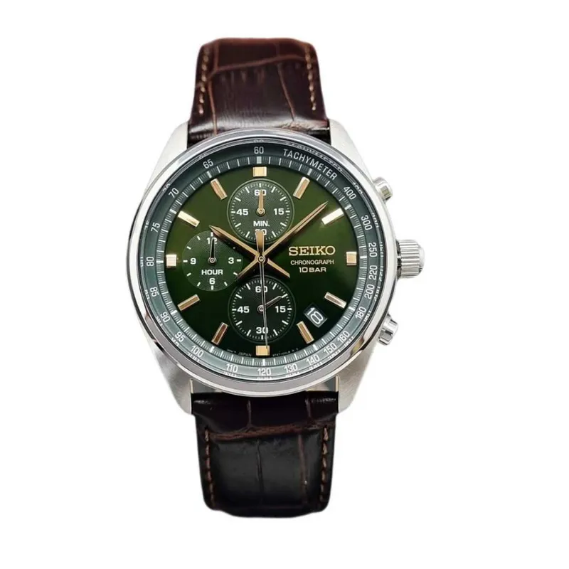 SEIKO - SEIKO CHRONOGRAPH VERDE BOTELLA SSB385
