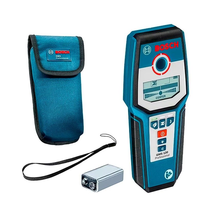 BOSCH - Detector De Materiales Bosch GMS 120 Metal Madera Cable