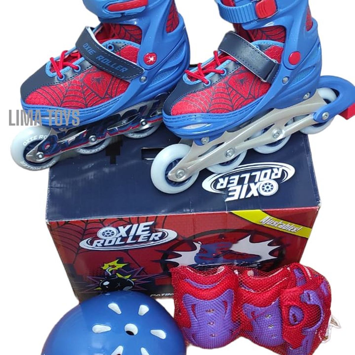 GENERICO - PATIN LINEAL OXIE ROLLER NIÑO TALLA M