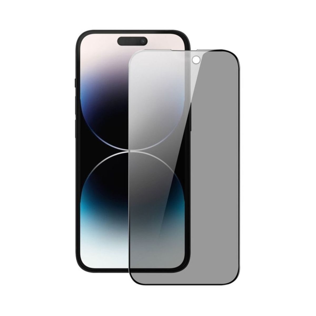 GENERICO - Protector de Pantalla para iPhone 15 Pro Anti Espía Mica de Vidrio