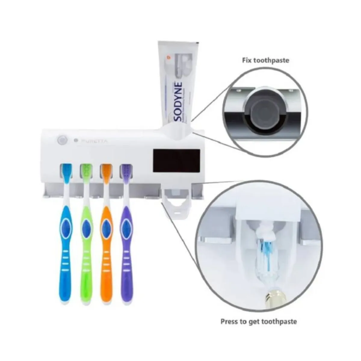 OEM - Esterilizador de Cepillos de Dientes Inteligente con Protección UV