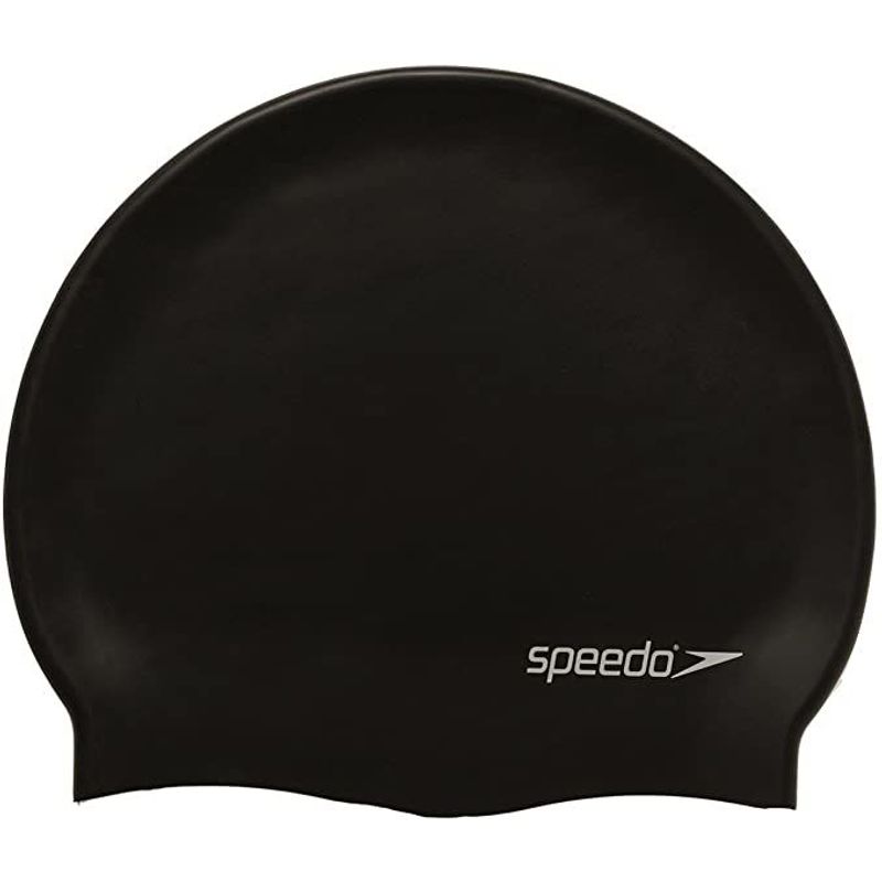 SPEEDO - Gorro Natación Speedo Plain Flat Negro