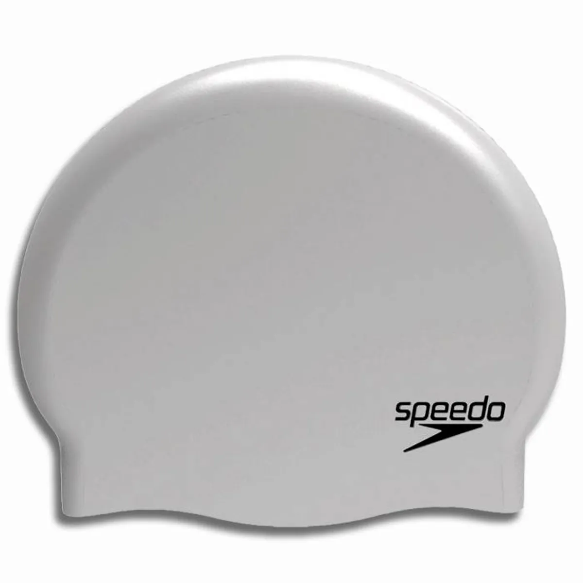 SPEEDO - Gorro Para Natación Speedo Plain Flat Plata